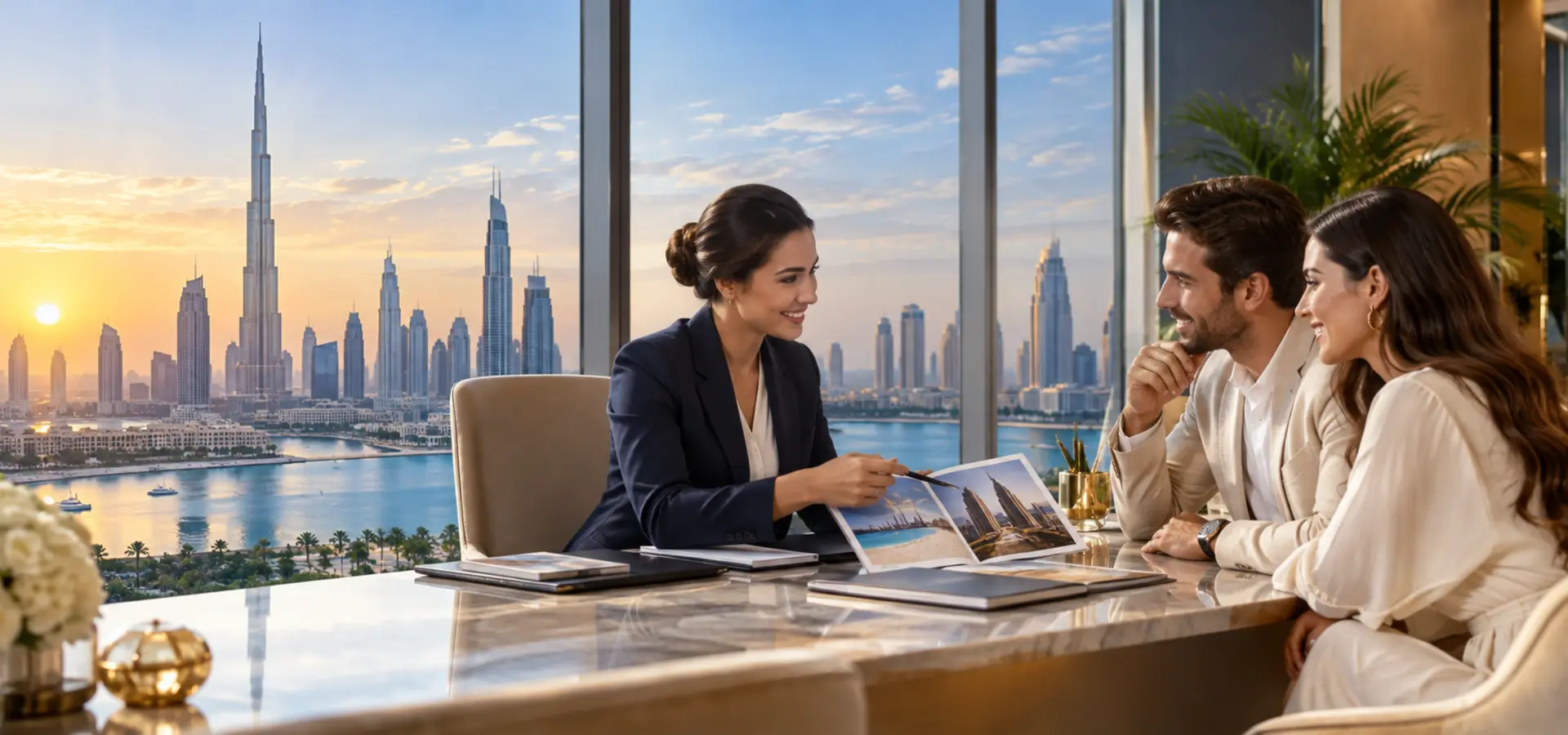 Dubai travel consultant helping visitors plan their holiday
